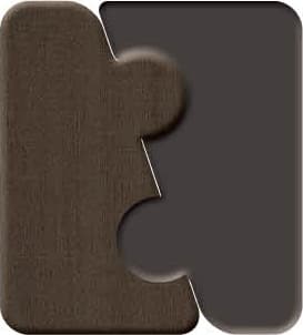 Dark Walnut material swatch