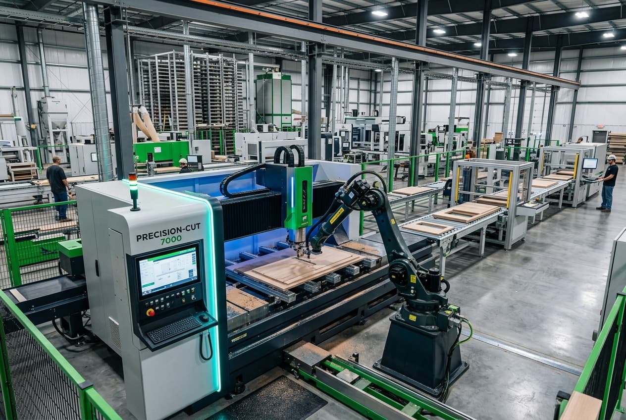 Smart Cloud Factory — precision CNC manufacturing